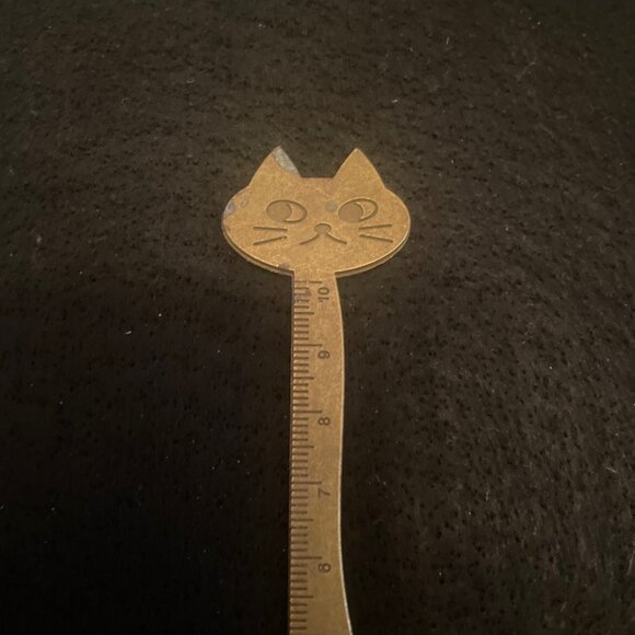 Sweet Kitty Metal Ruler - Picture 3 of 5